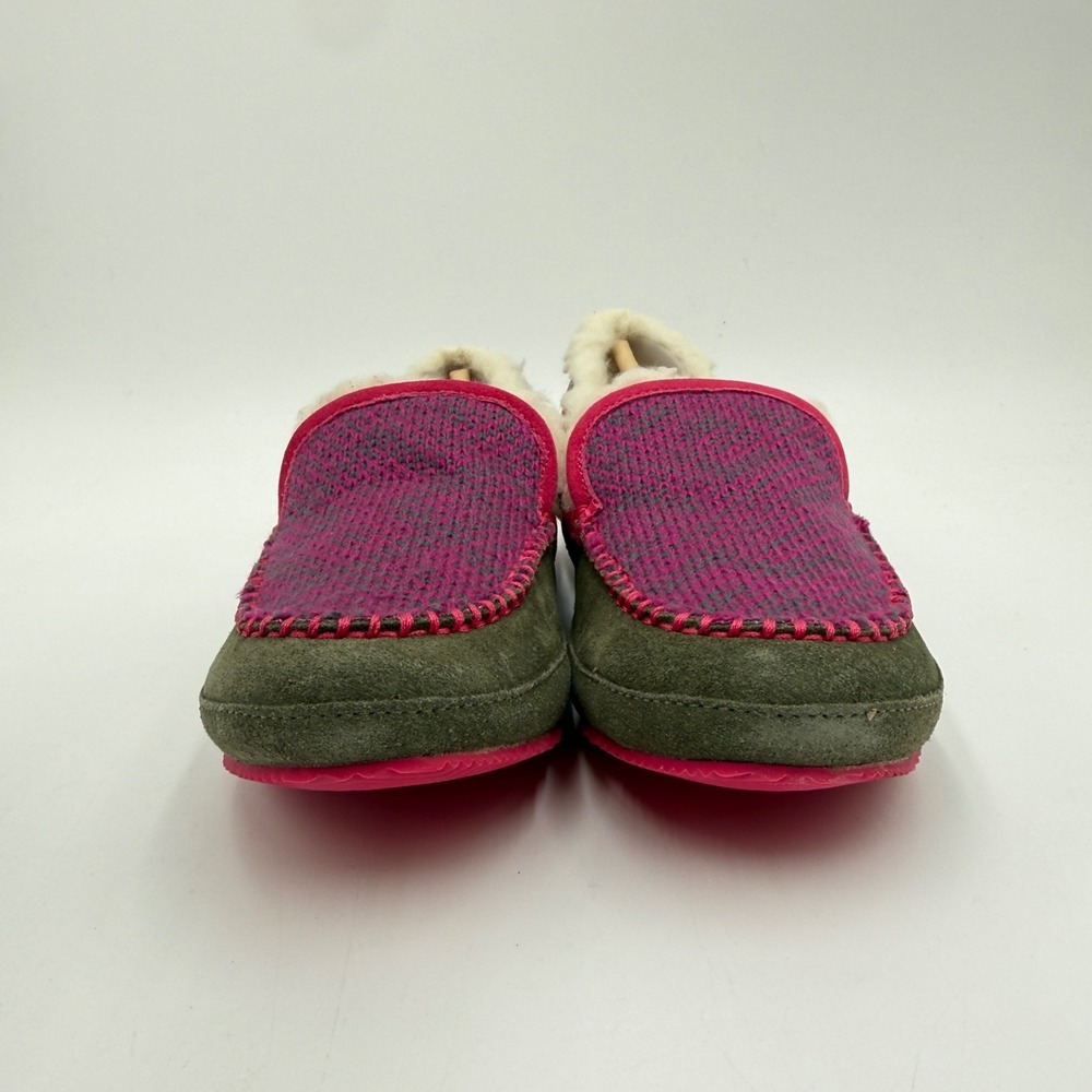 Womens Sorel Tremblant 2 Suede Moccasins Insulated Snow Slippers Pink Size 9 - Picture 2 of 8